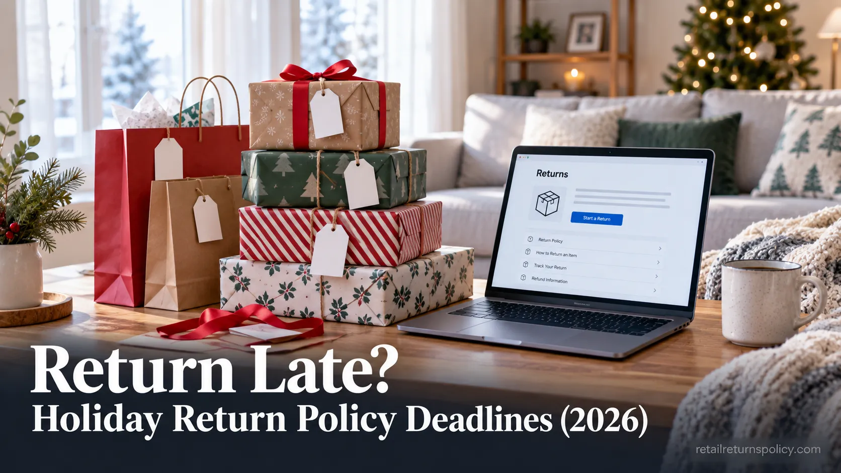 Return Late? Holiday Return Policy Deadlines (2026)