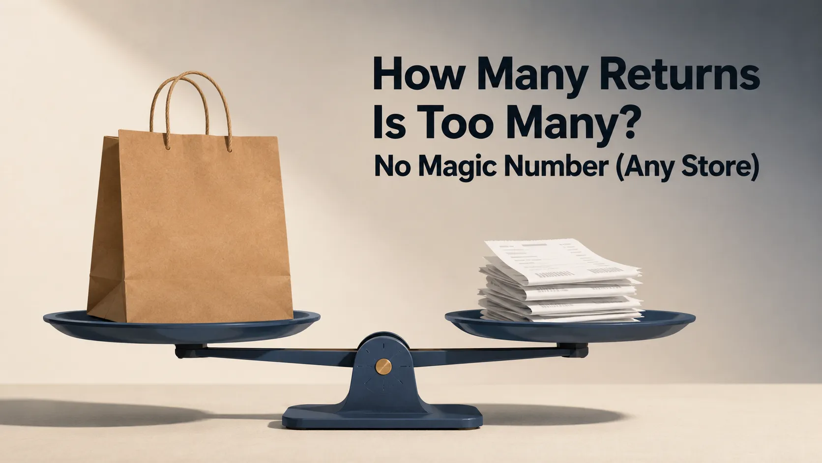 How Many Returns Is Too Many? No Magic Number (Any Store)