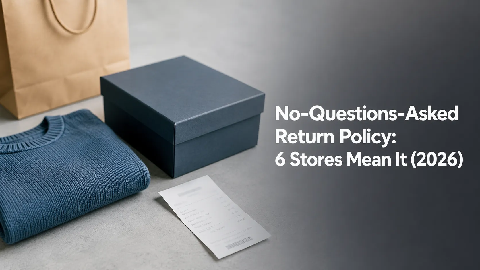 No-Questions-Asked Return Policy: 6 Stores Mean It (2026)