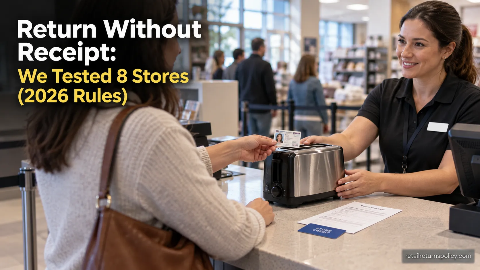 Return Without Receipt: We Tested 8 Stores (2026 Rules)