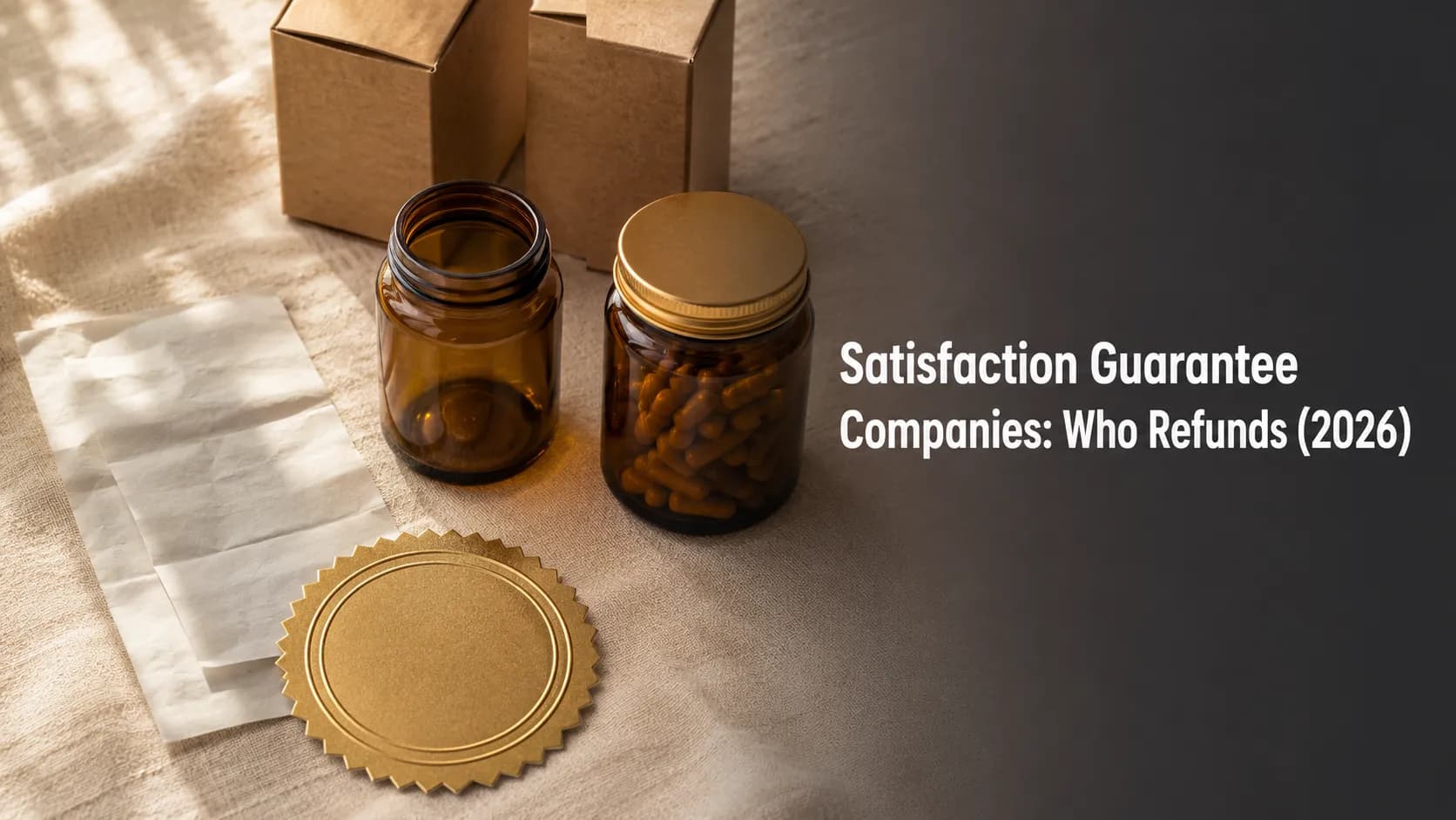 Satisfaction Guarantee Companies: Who Refunds (2026)