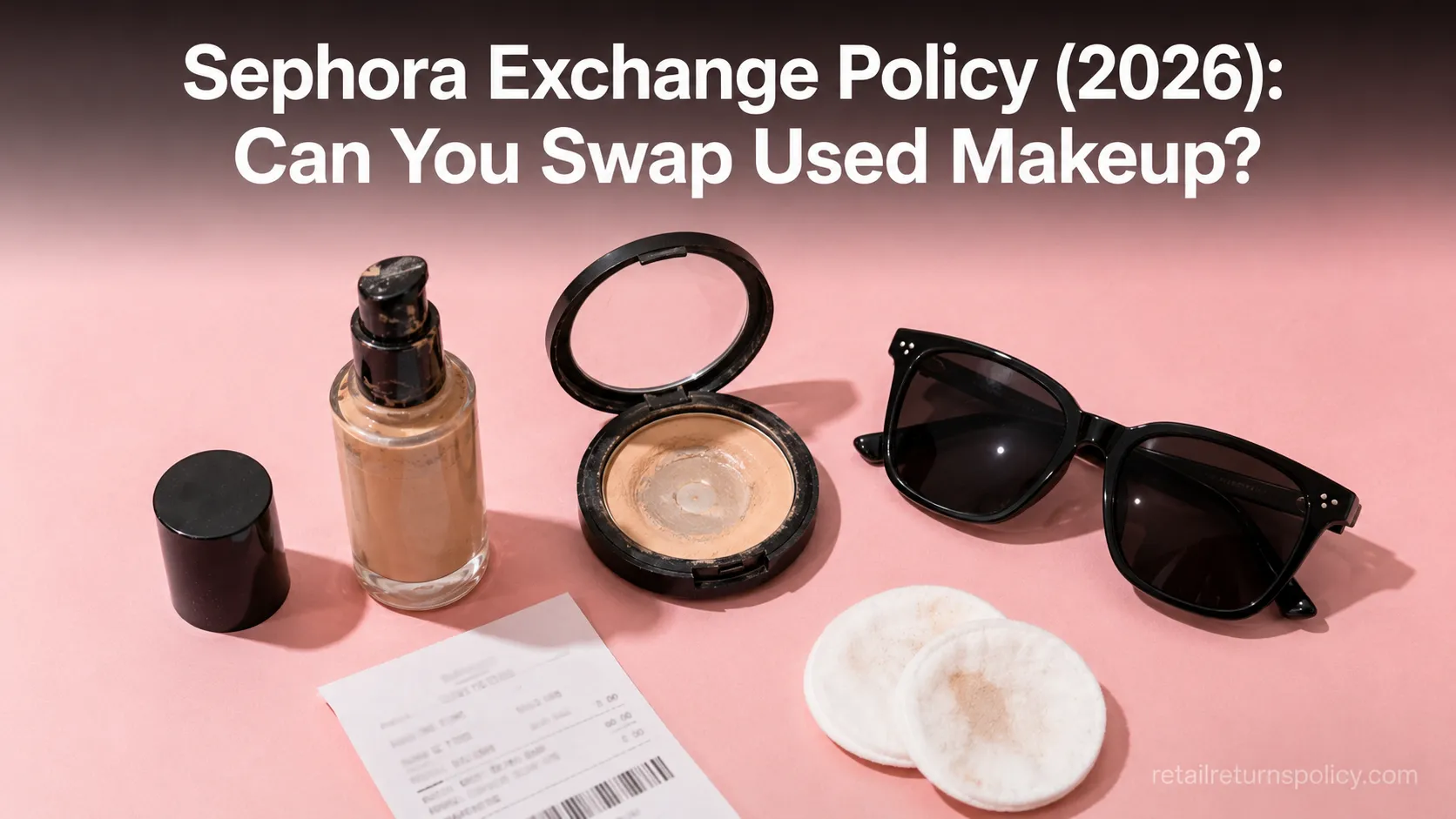 Sephora Exchange Policy (2026): Can You Swap Used Makeup?