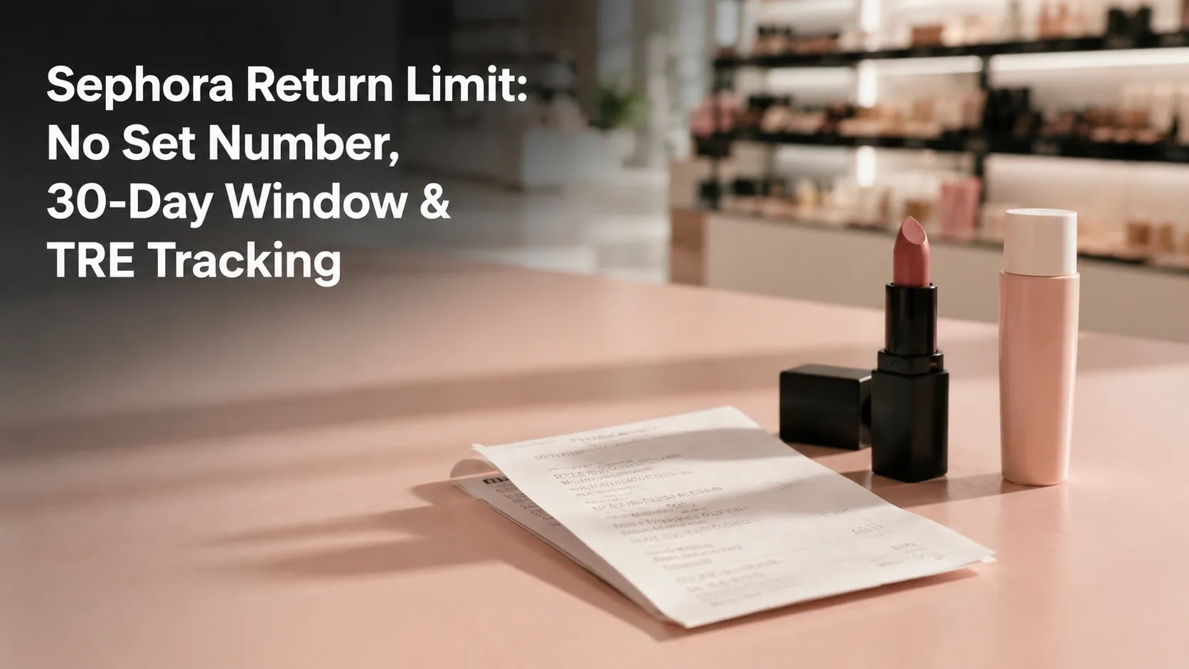 Sephora Return Limit: No Set Number, 30-Day Window & TRE Tracking
