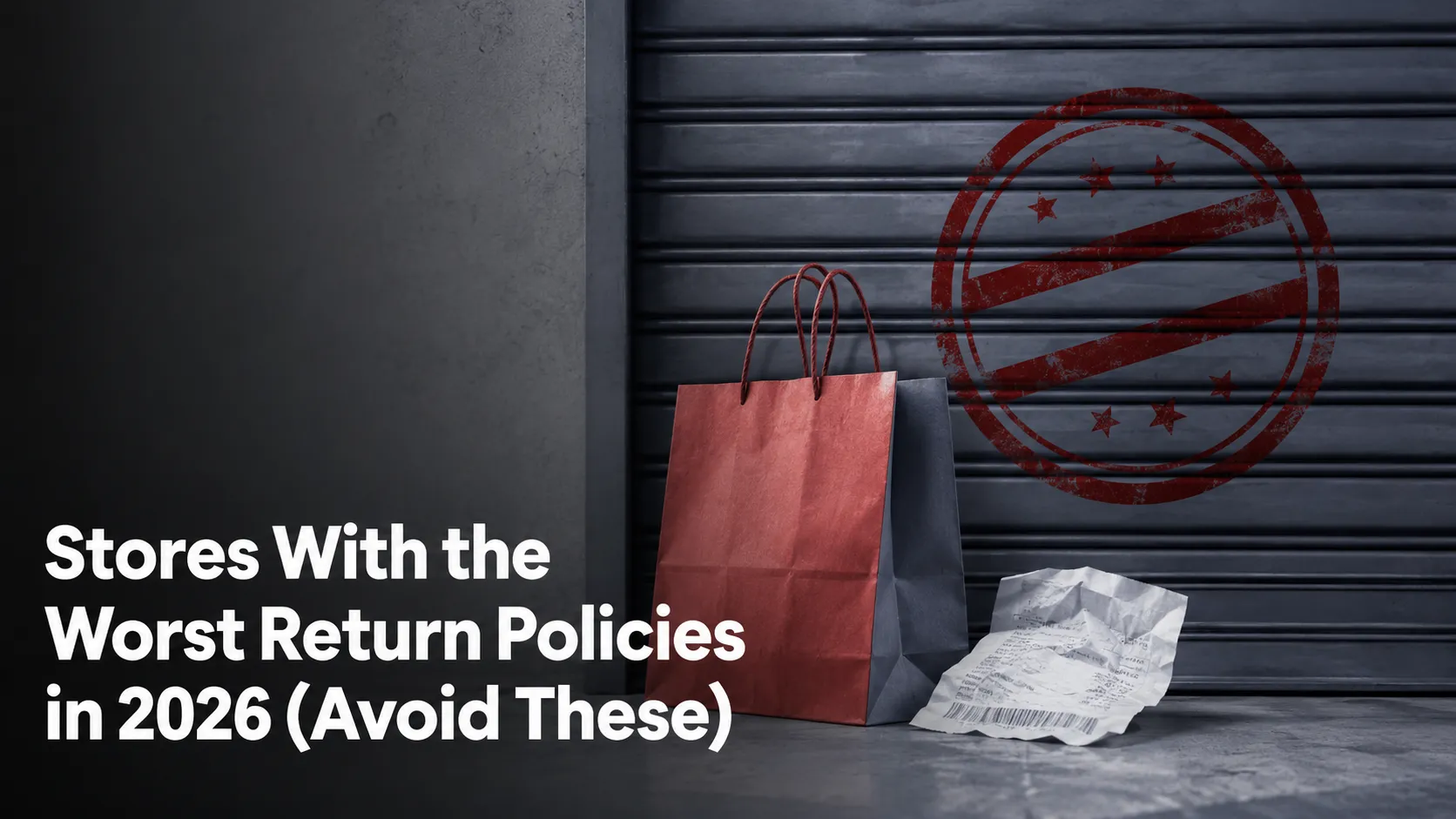 Stores With the Worst Return Policies in 2026 (Avoid These)