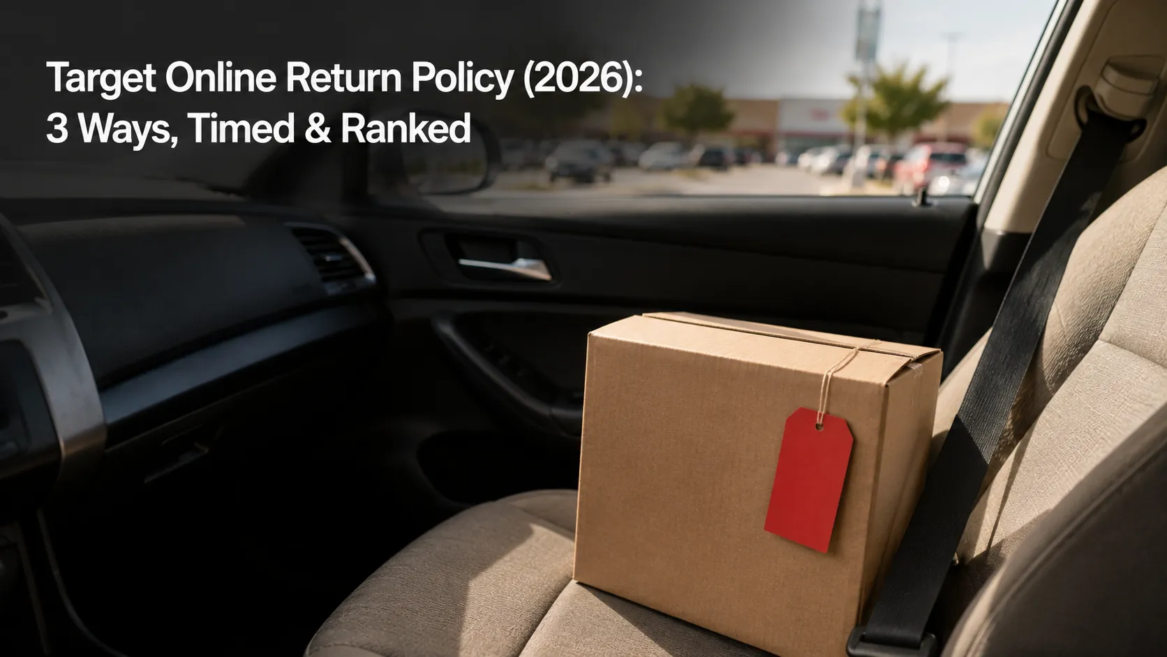 Target Online Return Policy (2026): 3 Ways, Timed & Ranked