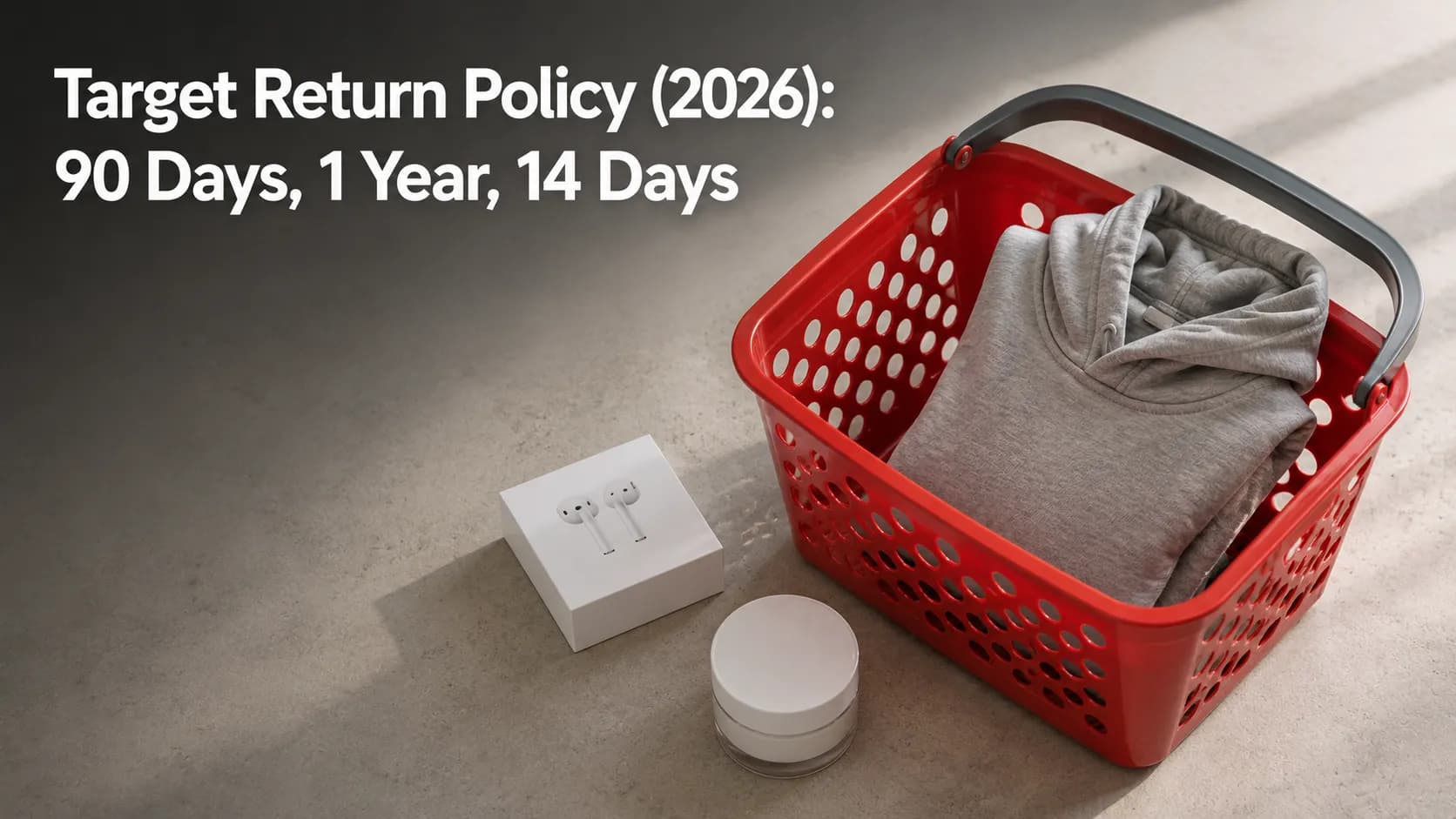 Target Return Policy (2026): 90 Days, 1 Year, 14 Days
