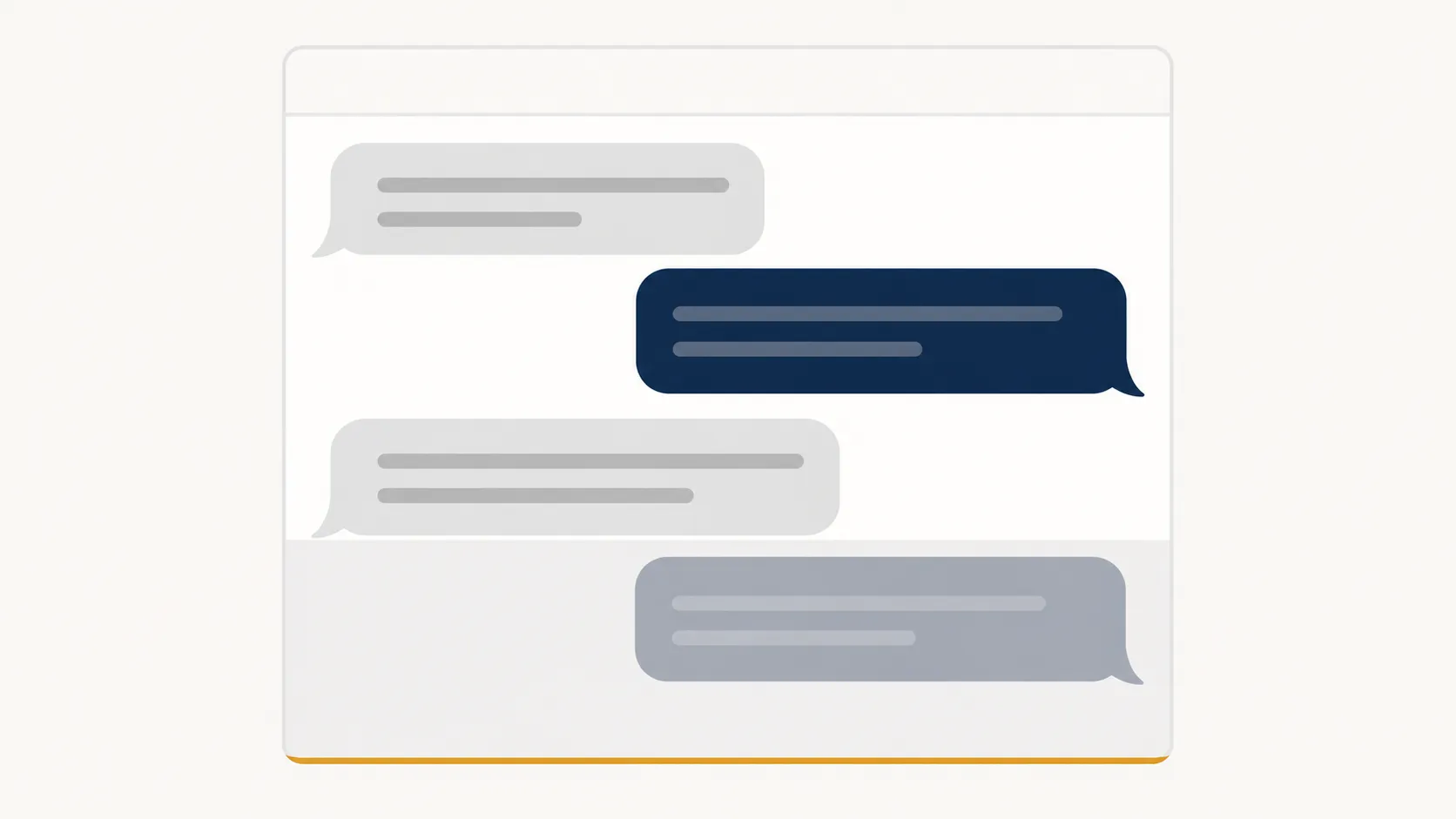 Illustration of a customer service chat with alternating message bubbles, representing a March 2026 conversation about whether a redeemed Amazon gift card balance could be refunded to the original