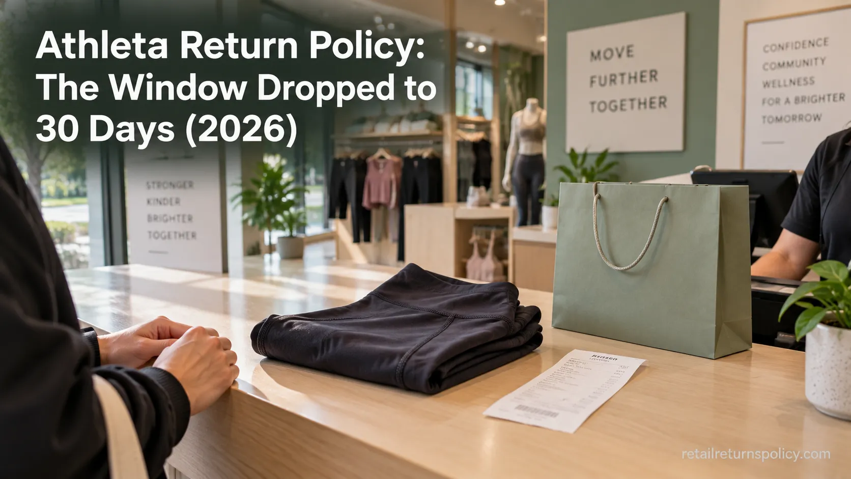 Athleta Return Policy: The Window Dropped to 30 Days (2026)
