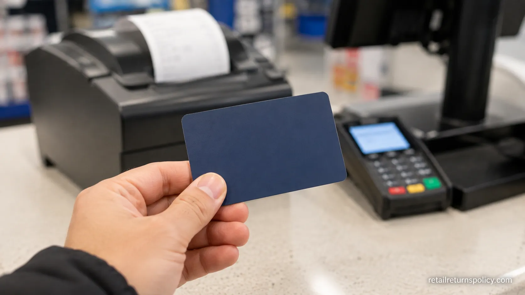Store credit gift card from a Best Buy return without a receipt