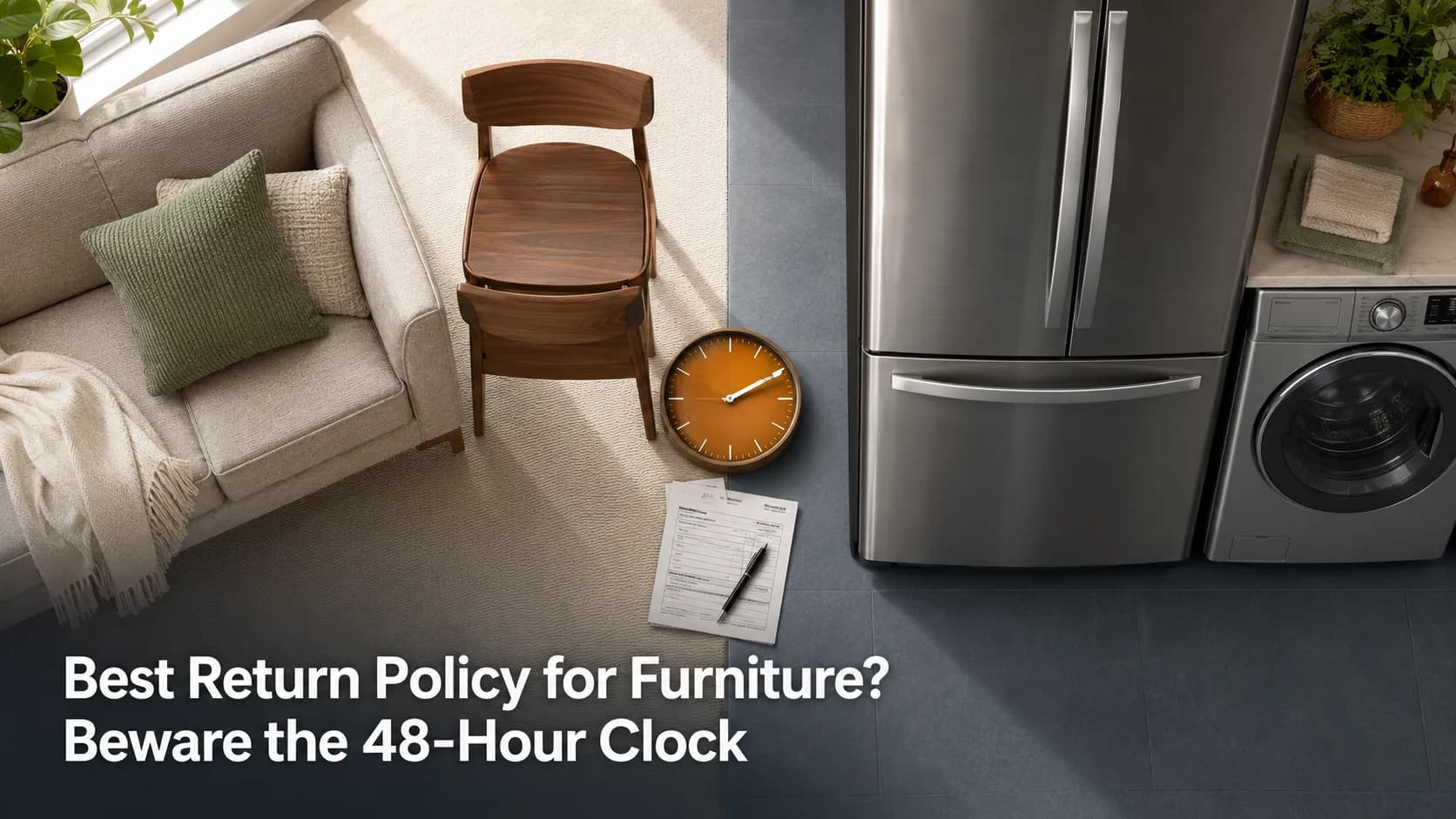 Best Return Policy for Furniture? Beware the 48-Hour Clock