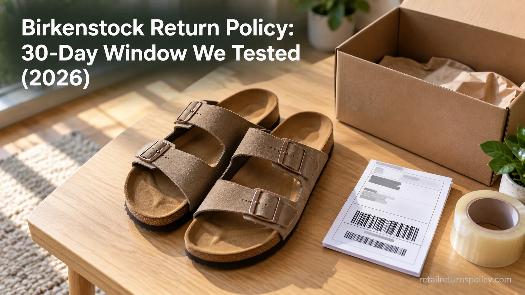 Birkenstock Return Policy: 30-Day Window We Tested (2026)