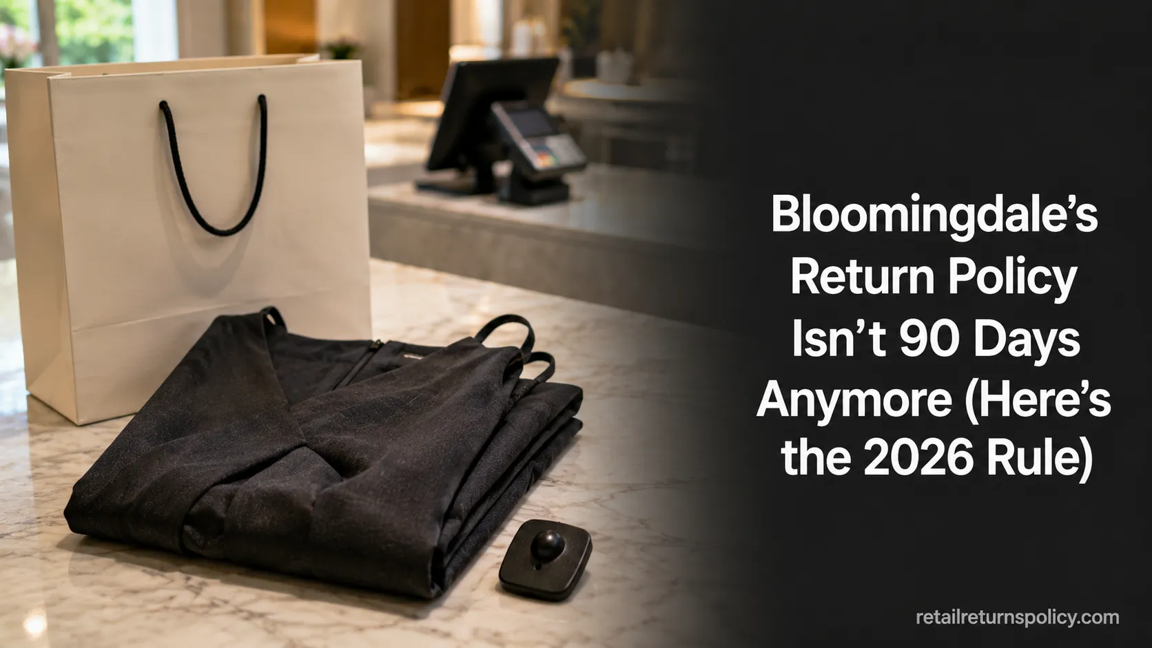 Bloomingdale’s Return Policy Isn't 90 Days Anymore (Here's the 2026 Rule)