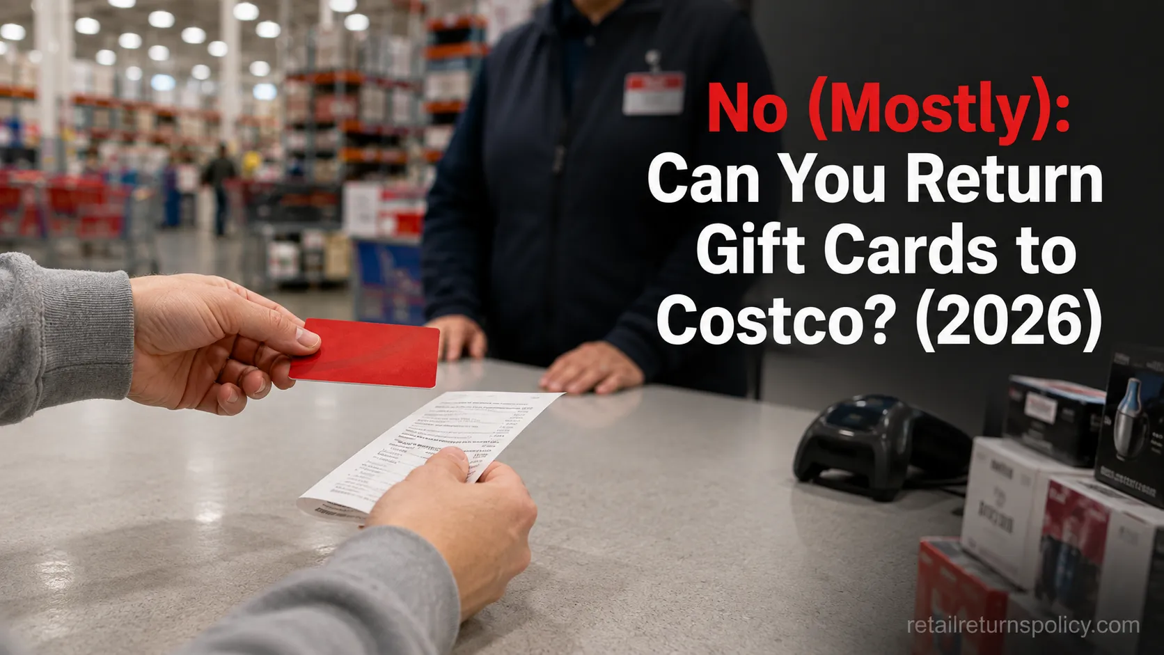 No (Mostly): Can You Return Gift Cards to Costco? (2026)