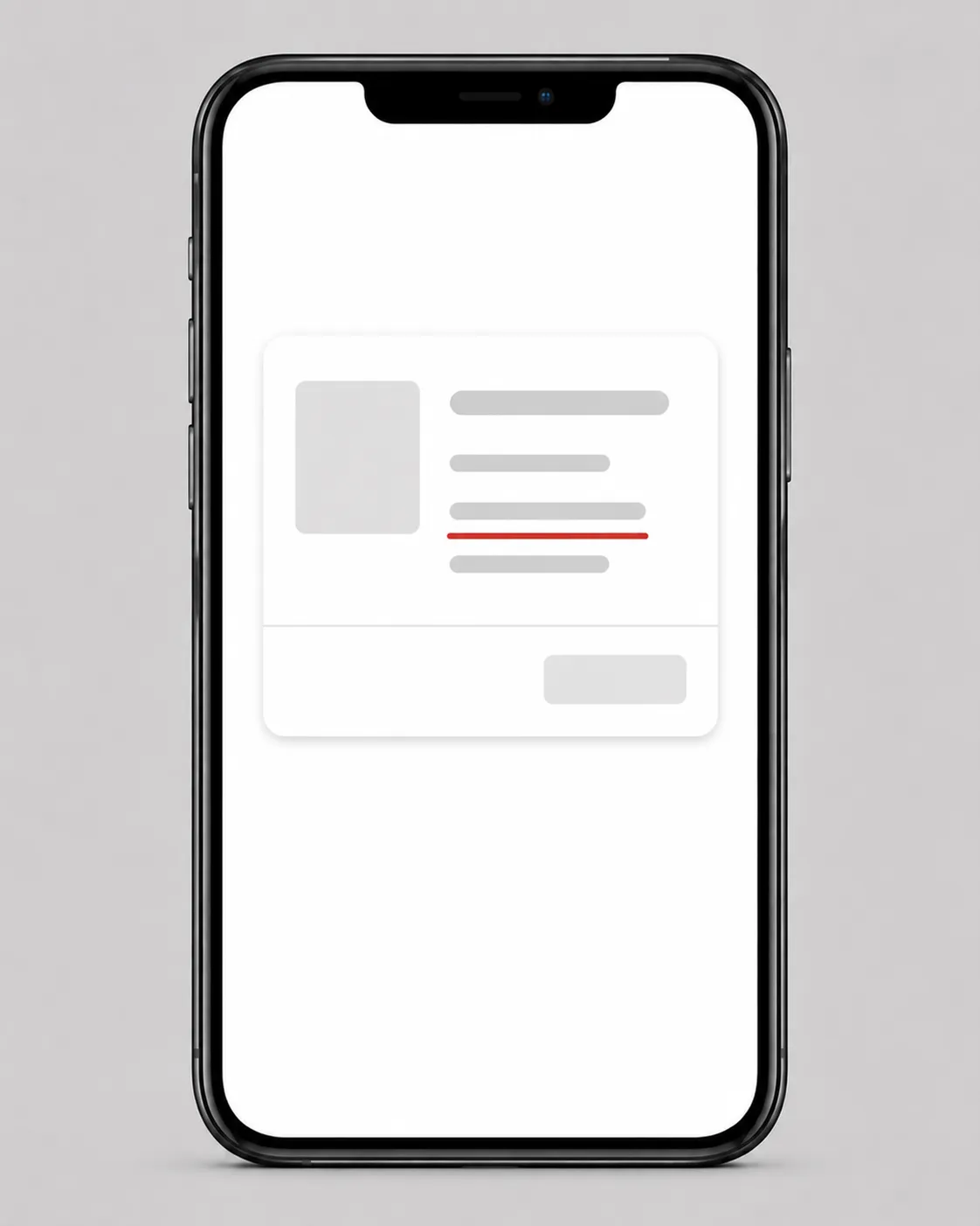 Representative illustration of a smartphone displaying a generic partner seller order details screen with limited return options, highlighting that partner-sold items follow different return rules.