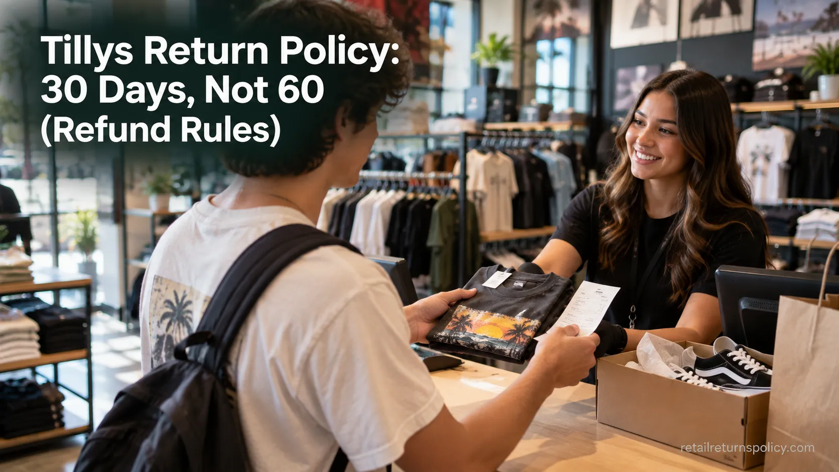 Tillys Return Policy: 30 Days, Not 60 (Refund Rules)